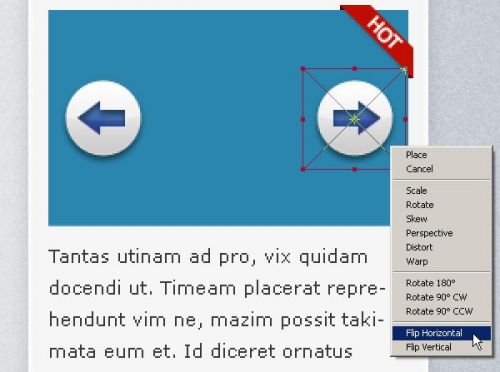 آموزش طراحی وبسایت افقی در فتوشاپ